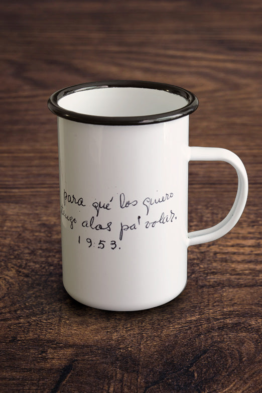 Taza Diario de Frida Kahlo, Pies
