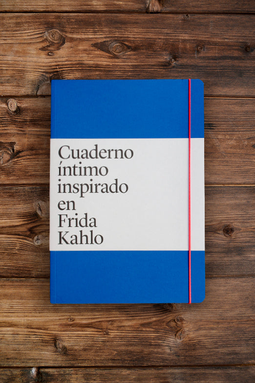 Intimate notebook inspired by Frida Kahlo
