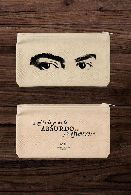 Estuche de manta "Ojos Frida"