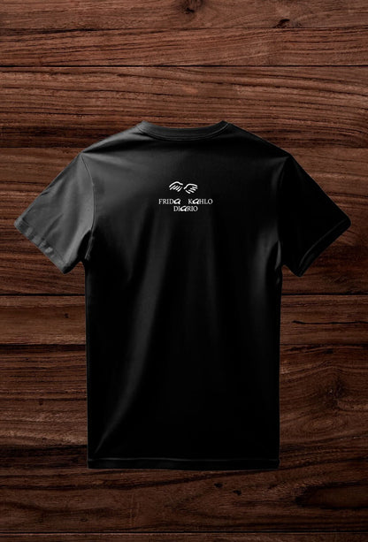 Playera "Pies" negra