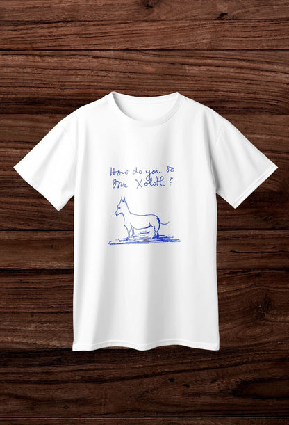 Playera "Sr. Xolotl" Blanca